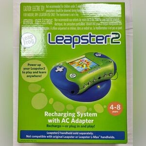 NEW Leap Frog Leapster 2 Recharging System with AC Adapter Charging Dock